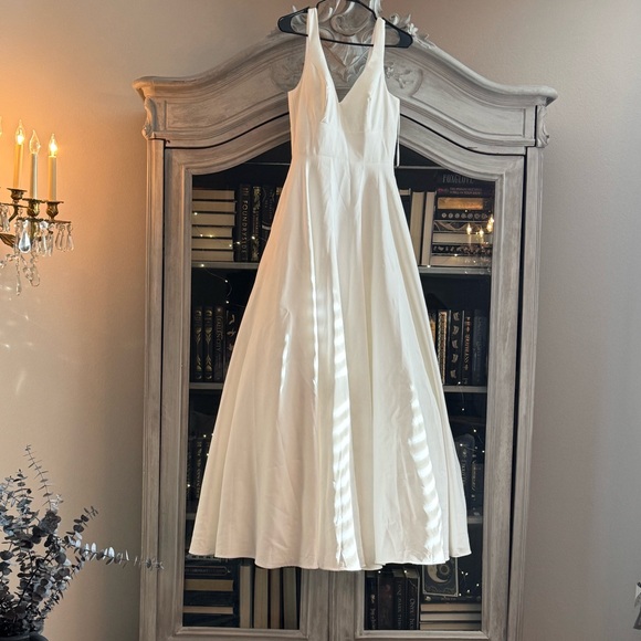 Mac Duggal Ivory Wedding Gown